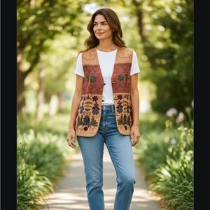 Liz wear vintage from the 90 vest size L